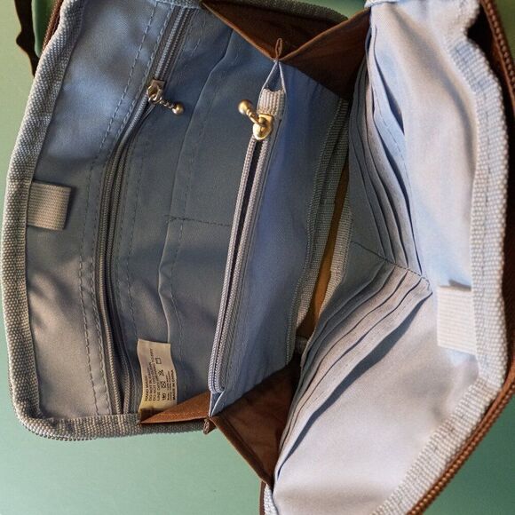 Baggallini Nylon Crossbody Travel/Organized Compact Bag Countrycore - Picture 2 of 9